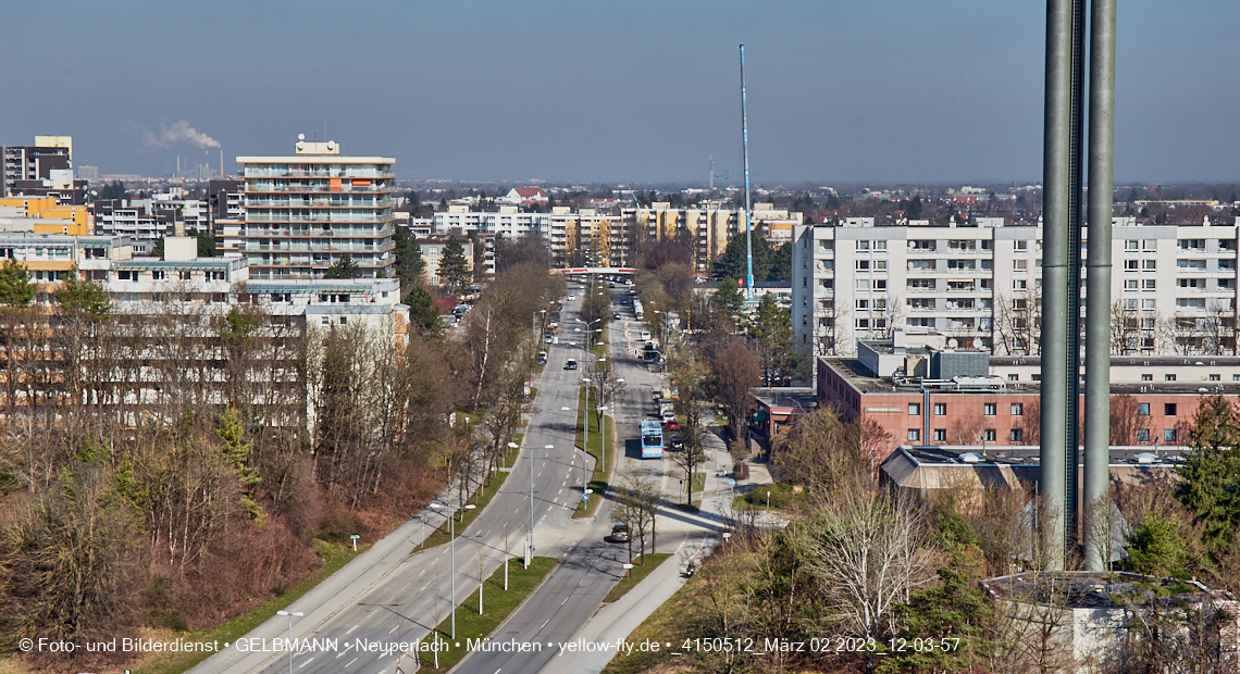 02.03.2023 - Panoramaufnahmen vom Marx-Zentrum und dem Annete-Kolb-Anger